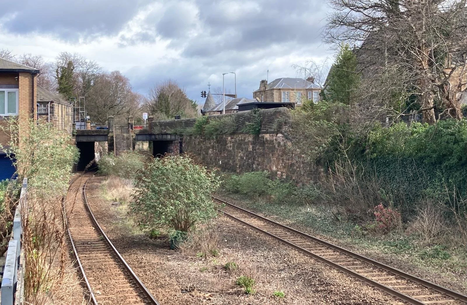 Newington station site